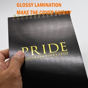 Quaderno a Spirale Personalizzato A5 con 100 Fogli, Design a <span class=keywords><strong>Quadretti</strong></span> e Logo Personalizzato, Carta Interna a Righe - Product Image 2