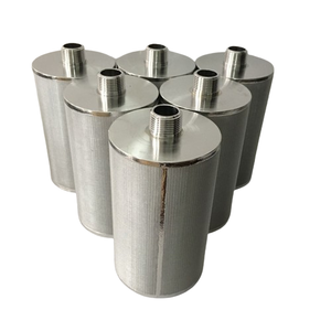 0.5 <strong>Micron</strong> Metal Fiber <strong>Sintered</strong> <strong>Mesh</strong> Liquid <strong>Filter</strong> Cylinder with Square Hole - Product Image 4