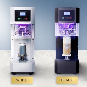 Macchina Automatica Rotante per Sigillatura di Lattine di Soda e Birra, Sigillatrice per Bottiglie di Bevande Commerciale - Product Image 2