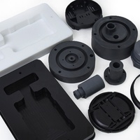 Pièces en plastique ABS 3D personnalisées Service de fraisage de prototypage CNC Traitement de surface de peinture en acier inoxydable poli Usinage