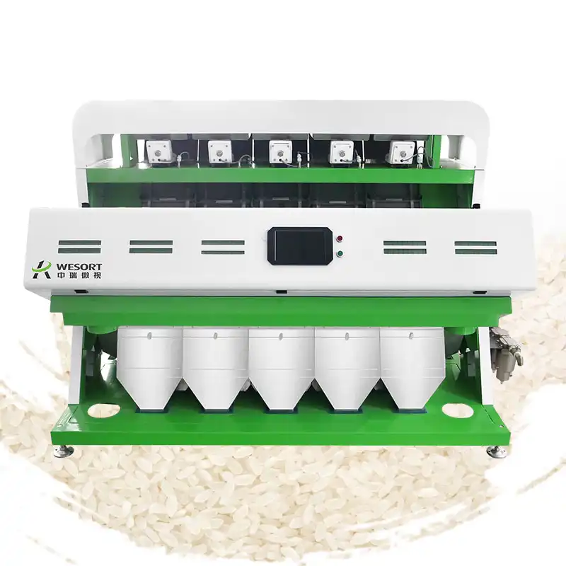 Sorter Wheat Spices Cereals Automatic Rice Sorting Machine 5-channel Large Color Sorter Color Sorter Machine