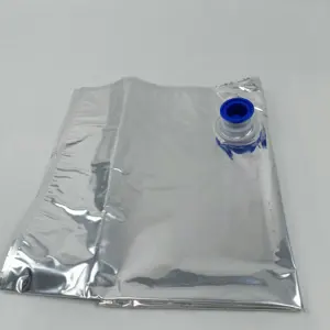 Bolsa de plástico aséptica laminada de grado alimenticio de 3 litros para jugo de pasta de tomate
