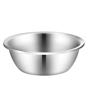 อ่างสแตนเลสขอบกว้าง 45 ซม. สำหรับใช้ในครัวเรือน ล้างผัก ล้างข้าว ซักผ้า - Product Image 2