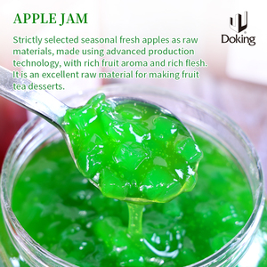 Chất Lượng Khỏe Mạnh Màu Xanh Lá Cây Mứt Táo Cao Cấp Trái Cây Tự Nhiên Bảo Tiết 2.5Kg Số Lượng Lớn Bán Buôn Trống Cho Trà Bong Bóng Sinh Tố Bánh Sử Dụng - Product Image 4