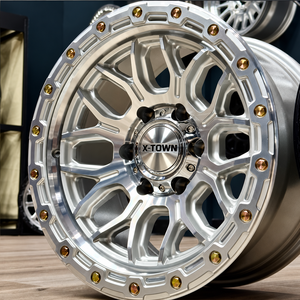 Velg Off Road Tempa Custom 4x4 UTE Deep Lip Beadlock 6x135 6x139.7 5x135 8x6.5 5x5 16 17 18 Inch untuk Ford Ranger <span class=keywords><strong>Hilux</strong></span> <span class=keywords><strong>Toyota</strong></span> - Product Image 2