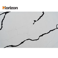 Dalle de pierre de quartz Horizon 93% cristal de quartz naturel composite matériau de construction durable pour comptoir de surface d'îlot de cuisine