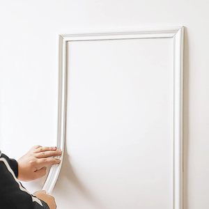 <span class=keywords><strong>Moulure</strong></span> murale 3D moderne en PVC autocollante, profilé décoratif auto-adhésif <span class=keywords><strong>pour</strong></span> portes d'armoires et cadres de miroirs, décoration DIY <span class=keywords><strong>pour</strong></span> la maison - Product Image 2