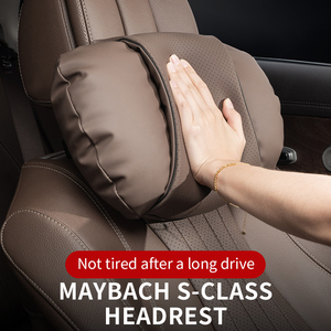 Coussin de tête et support lombaire universels en cuir PU multicolore pour voiture, rembourrage en coton PP, utilisation 4 saisons, style intérieur amélioré - Product Image 4