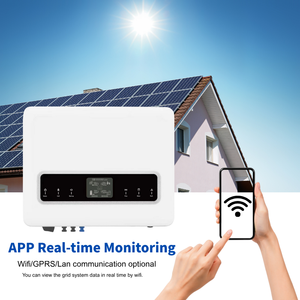 Inversor de Energía Solar Híbrido Trifásico de Onda Sinusoidal Pura de 4000W-10KW MPPT DC 12V/24V/48V a AC 110V/220V - Product Image 2