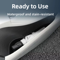 Accessoires de voiture pour BYD Song Plus EV/DM-i 2025 – Boîte de rangement latérale avant et arrière pour portières, étanche et anti-poussière, organisateur intérieur