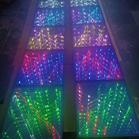 Tuiles lumineuses LED RGB Skarry Star à commande externe pour mariage et discothèque, vente en gros