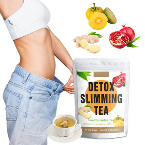 OEM Paquete personalizado privado Vientre plano Pérdida <span class=keywords><strong>de</strong></span> peso Quemar grasa Té Detox Té Delgado - Product Image 1