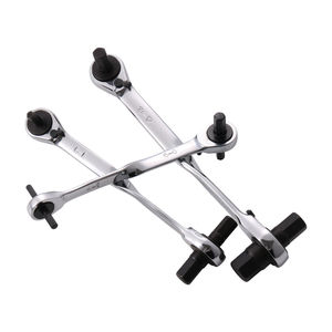 <span class=keywords><strong>ประแจ</strong></span>วงล้อสองด้านทำจากเหล็กโครเมี่ยมปรับแต่งได้2000lb-ft แรงบิดความจุของซ็อกเก็ตแมลงวันขนาดเล็ก<span class=keywords><strong>ประแจ</strong></span>จับเมตริก - Product Image 3