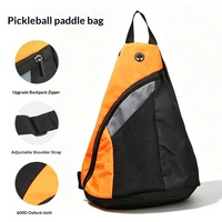 Sac de raquette de pickleball grande capacité, sac bandoulière en Oxford 600D, idéal pour le court, les voyages et les sports de plein air – Vente chaude