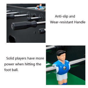 Ballon de football intérieur de haute qualité 55 pouces 5FT Kicker Table de baby-foot matériaux plastiques MDF durables pour les sports de famille de Club - Product Image 4