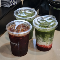 Gobelet jetable pour boisson au thé à bulles matcha de 14 oz, 16 oz, 24 oz, gobelet à emporter, gobelet en plastique transparent pour boissons froides