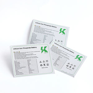 מדבקות אזעקות vinfloke מדבקות בטיחות זיהוי ברור מדקי בטיחות זיהוי ברורים עבור אריזות תוויות moq 500pcs - Product Image 6