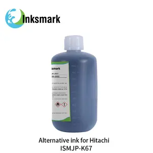 Sıcak satmak Hitachi JP-K67 1000ml alternatif inkjet yazıcı mürekkebi için Hitachi mürekkep püskürtmeli yazıcı