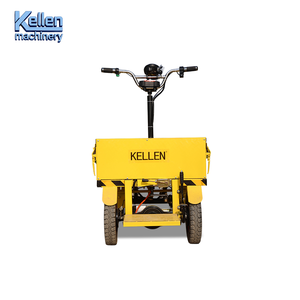 Wholesale Electric Flatbed <b>Trolley</b> High Loading Weight Warehouse Factory Electric Handling Flat Cart For Material Transport - Product Image 2