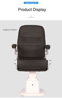 Chaise d'optométrie professionnelle réglable et combinée pour optométriciens