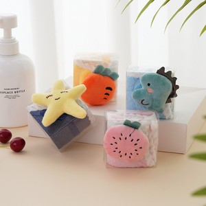 Toalla de Mano Infantil Jin Ao con Dibujos Animados, 30x30 cm, de Felpa Coral, Gruesa y Absorbente - Product Image 5