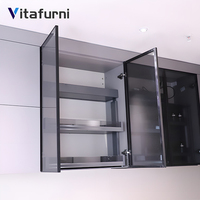 Nouvel Arrivage : Étagère de Rangement Intelligente Motorisée pour Armoire de Cuisine, 800 mm, avec Panier Supérieur Rétractable Électrique et Éclairage LED