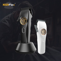 Koofex KF-6605 OEM/ODM tondeuse de barbier professionnelle à moteur vectoriel haute vitesse 11500RPM Lager capacité 2400mAh batterie tondeuse à cheveux
