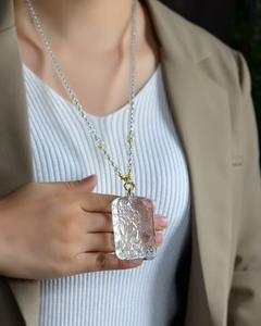 คริสตัลสีขาวธรรมชาติแกะสลักพระพุทธมังกรนำโชคสร้อยคอจี้ควอตซ์<span class=keywords><strong>ใส</strong></span>เครื่องประดับการรักษาสำหรับผู้หญิงผู้ชาย - Product Image 6