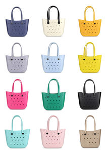 Sac de plage portable en EVA et silicone imperméable à deux poignées, personnalisable avec logo, unisexe, pour bébé, vente en gros, qualité supérieure - Product Image 3