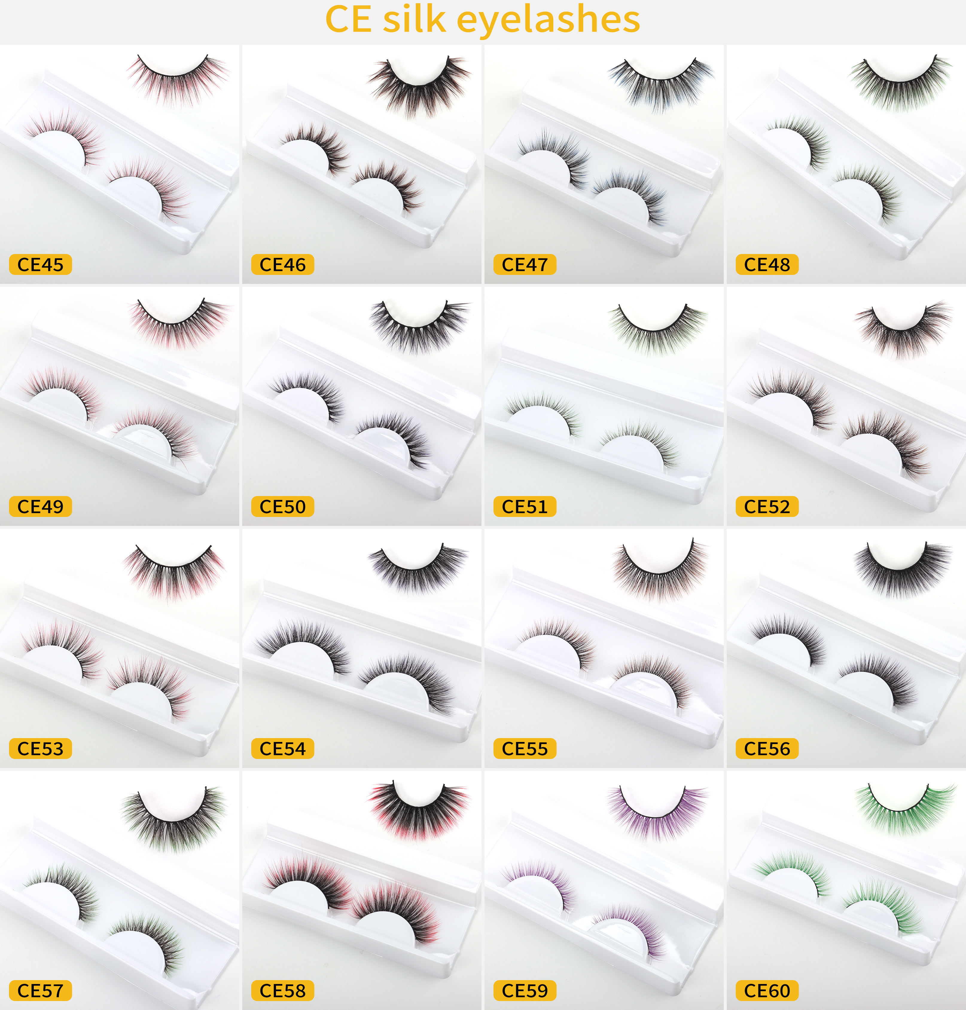 CE45-CE60 Pls tell me the lash style