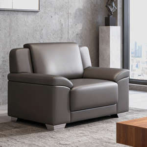 Tiếp tân khách truy cập thiết lập Chất lượng cao màu xám da tổng hợp phòng chờ sofa cho kinh doanh sảnh - Product Image 4