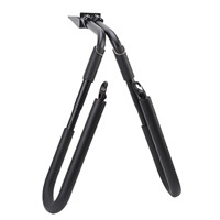 Support de planche de surf pour scooter, en alliage d'aluminium, portable, pour cyclomoteurs, vélos électriques, stationnement facile