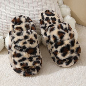 Hot Sale Leopard Print Indoor for Slippers for Women Soft Cotton With Thick Bottom Plush Warm for Autumn Winter for Spring - Product Image 5