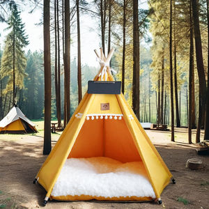 <span class=keywords><strong>Tente</strong></span> <span class=keywords><strong>pour</strong></span> animaux de compagnie en toile de coton portable, vente chaude, pliable, toutes saisons, lavable à la main, style indien, <span class=keywords><strong>tipi</strong></span> <span class=keywords><strong>pour</strong></span> <span class=keywords><strong>chat</strong></span> - Product Image 4