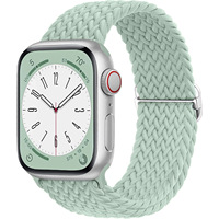 Bracelet en nylon tissé pour Apple Watch S10, 38 mm/49 mm, fermeture à pression, bracelet tendance