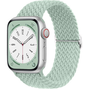 Correa de Nailon Tejido para <span class=keywords><strong>Apple</strong></span> <span class=keywords><strong>Watch</strong></span> S10, 38mm/49mm, Cierre a Presión, Pulsera Moderna - Product Image 6