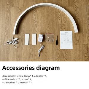 Lámpara LED de Media Luna de 16 Pulgadas con Clip para Extensión de Pestañas, con Logotipo Personalizado Pinky Leem - Product Image 6