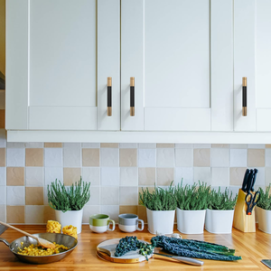 Poignée de <span class=keywords><strong>porte</strong></span> de placard en laiton massif moleté doré moderne pour armoire à vêtements et meubles de cuisine, vente en gros - Product Image 3