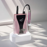 Machine à ongles professionnelle portable rechargeable sans balais 40000 tr/min 60W, équipement de salon de manucure, machine à vernis gel