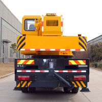 Grue de camion télescopique populaire 2026 avec vérin hydraulique 10 tonnes pour engins de construction