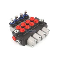 Válvula Hidráulica Manual Universal DCV20 de 4 Vías, 20 L/min, Puertos Roscados G3/8, Suministro Global para Agentes y Comerciantes