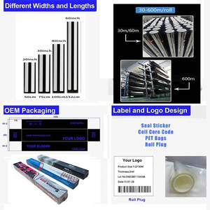 Film solaire pour vitres de <span class=keywords><strong>voiture</strong></span> 2Mil noir 5% VLT 99% UVR, marque OEM, pour vitres latérales et arrière, isolation thermique - Product Image 5