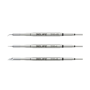 RELIFE 210 Ensemble <span class=keywords><strong>de</strong></span> pointes <span class=keywords><strong>de</strong></span> <span class=keywords><strong>fer</strong></span> à <span class=keywords><strong>souder</strong></span> à pointe incurvée avec chauffage rapide et longue durée <span class=keywords><strong>de</strong></span> vie, adapté à la réparation <span class=keywords><strong>de</strong></span> téléphones portables - Product Image 2