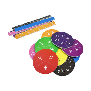 Kit Innovador de Aprendizaje de Fracciones, Juego de Tablero Magnético para Dominar las Fracciones, Juguete Educativo Completo para el Desarrollo Matemático de los Niños - Product Image 2