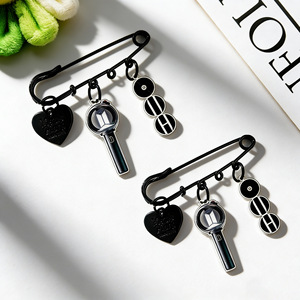Custom Acrylic Support Stick Cartoon Plane Clothes Bag Ami Stick Pin Brooch Accessories Souvenir Gift - Product Image 1