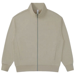 Sudadera con Cremallera 100% Algodón 330gsm al por Mayor, Cómoda, Informal y a la Moda para Unisex, con Logotipo Personalizado, Sudaderas con Capucha Lisas - Product Image 2
