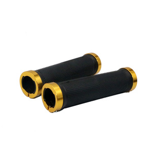 RIDERACE Bicycle Handlebar Cover Scooter Bike Durable Anti-slip Rubber Comfortable Handle <strong>Bars</strong> With <strong>Bar</strong> <strong>End</strong> Outdoor Parts Grips - Product Image 3