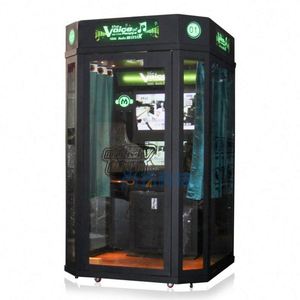 Cabine de karaoké motorisée à monnayeur, cabine KTV avec écran intelligent, lecteur de musique, machine à chanter pour le divertissement commercial en centre commercial - Product Image 4