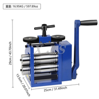 Laminoirs Circulaire Demi-Cercle Presseur Machine Bijoux Rouleau Presse Outil De Compression pour Carré | Circulaire | Fil Demi-Cercle