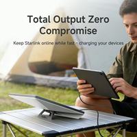 Batterie externe portable haute capacité Starlink Mini 27500mAh 99Wh, sortie PD 45W DC 65W, étanche IP65, écran TFT, CE